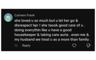 Message that the streamer showed and responded to on his livestream (Image via Twitch.tv)